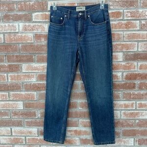 Everlane Super Soft Straight Leg Jeans Women’s 26 Medium Wash Blue Organic
